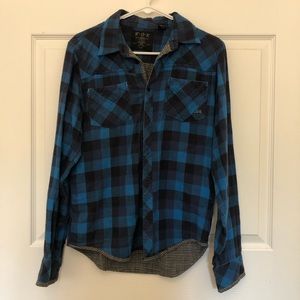 Ultra comfy Fox Racing flannel